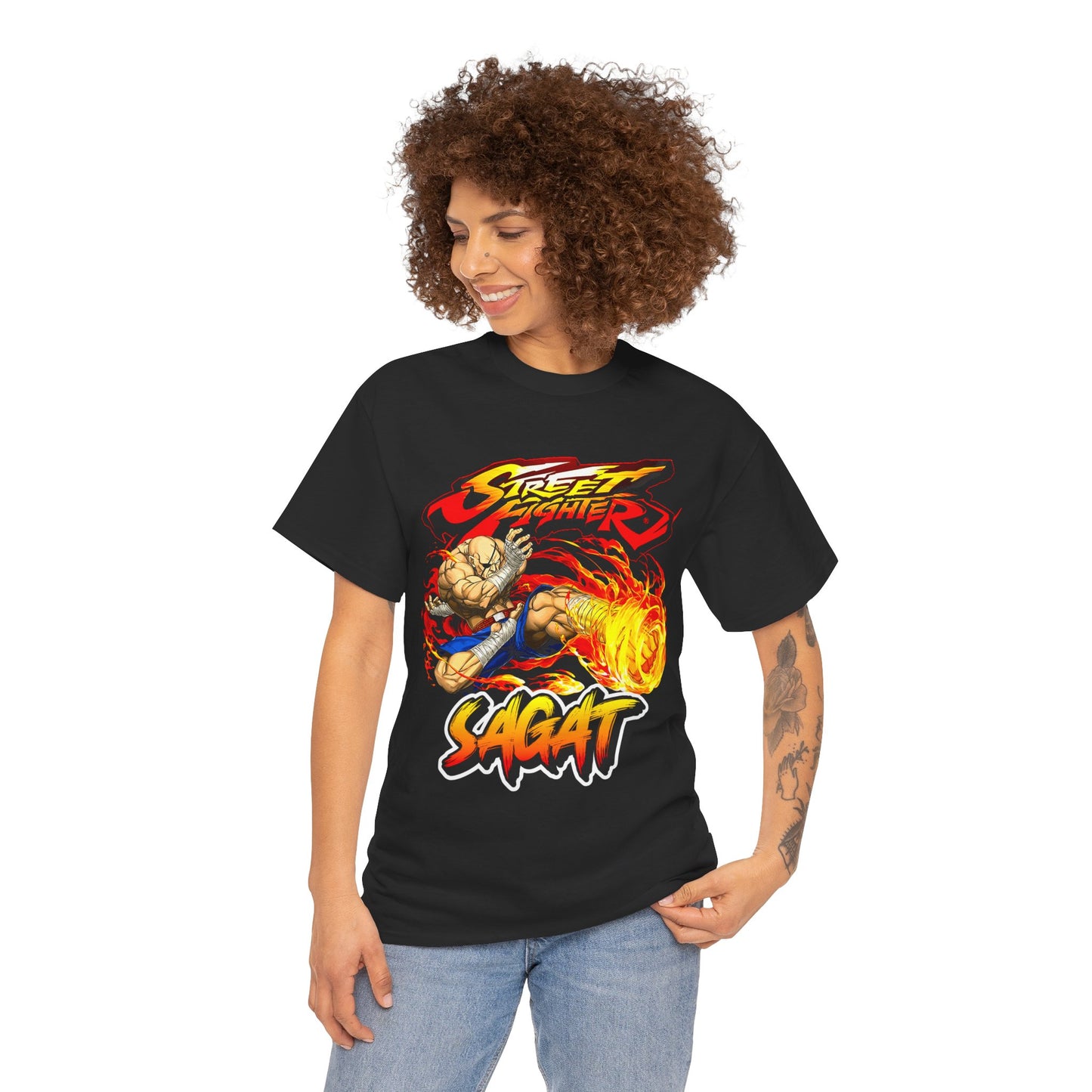 Street Fighter Sagat Tribute T-Shirt