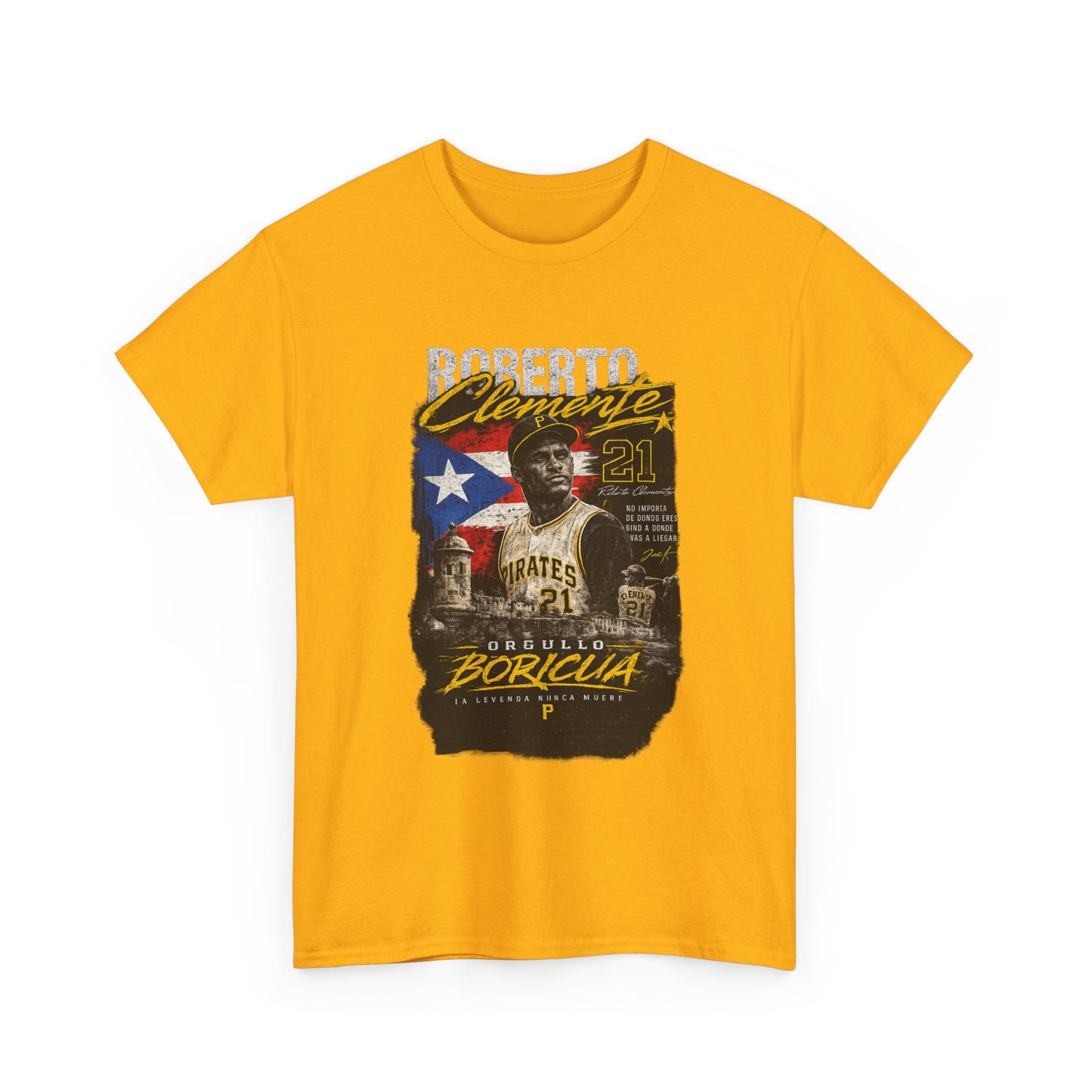 Roberto Clemente Puerto Rico Tribute T-Shirt