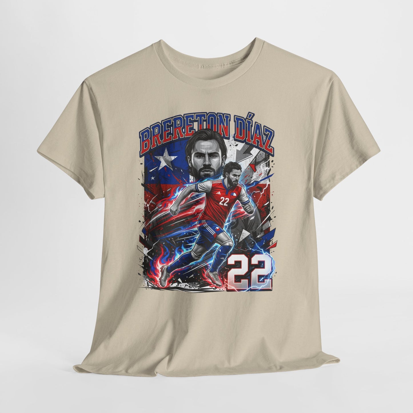 Brereton Díaz #22 – Chilean Warrior T-Shirt