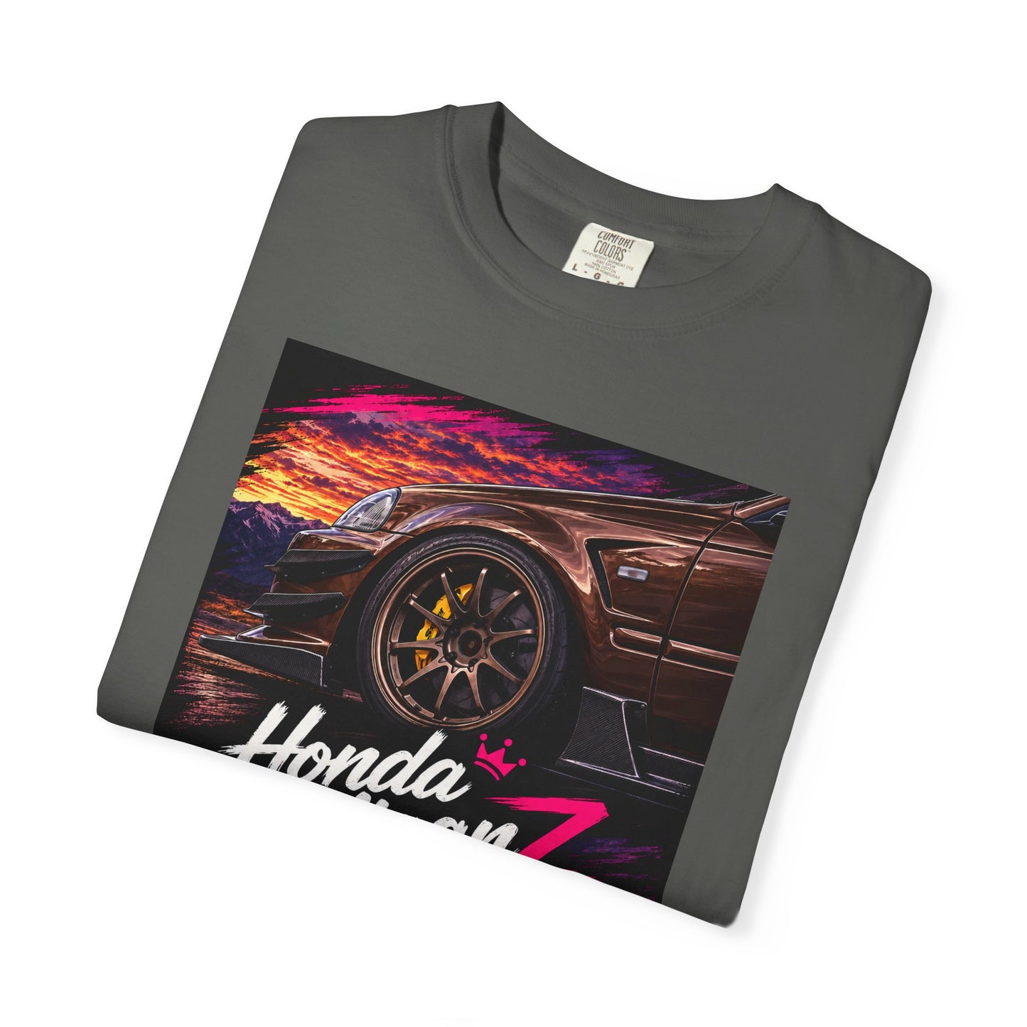 Honda HooliganZ T‑Shirt — Neon Coupe Graphic Tee