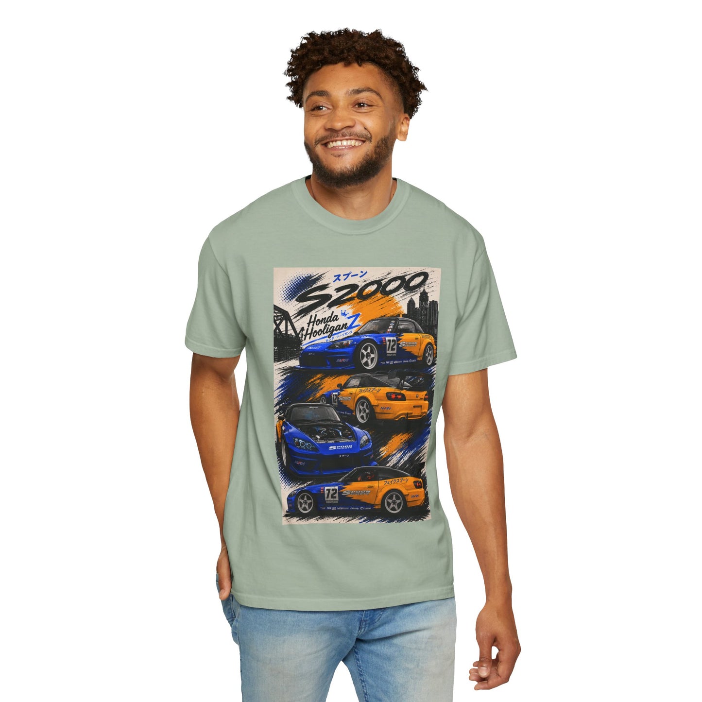 Honda S2000 Racing Tee – Vintage Track Illustration T-Shirt