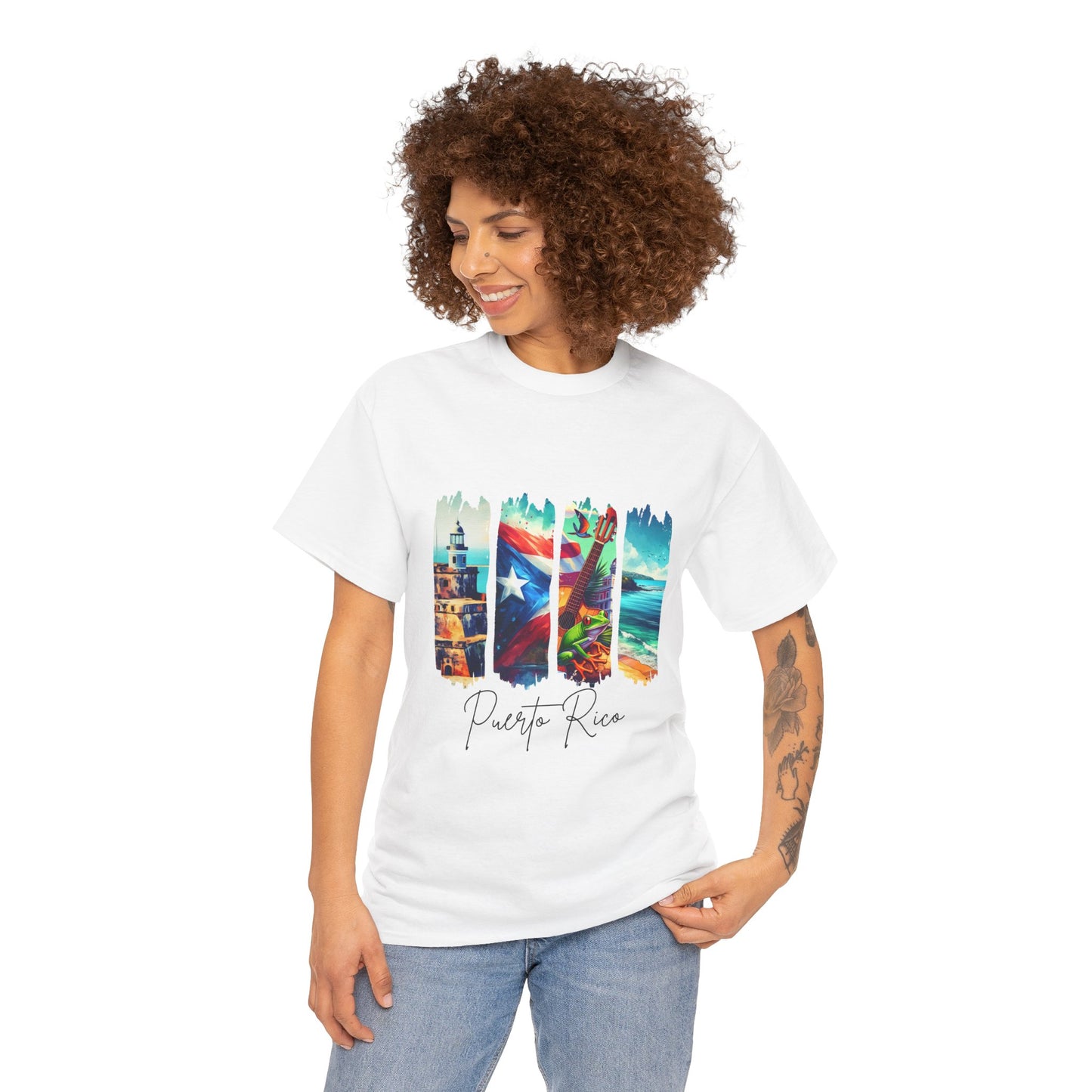 Puerto Rico Paradise T-Shirt — Island Postcard Watercolor Tee