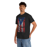 Puerto Rico Town Map Tee — "De Aquí, De Todos Lados" Typography Tribute