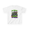 I’m Ready to Crush 4th Grade Monster Truck Kids T-Shirt – Back to School Tee