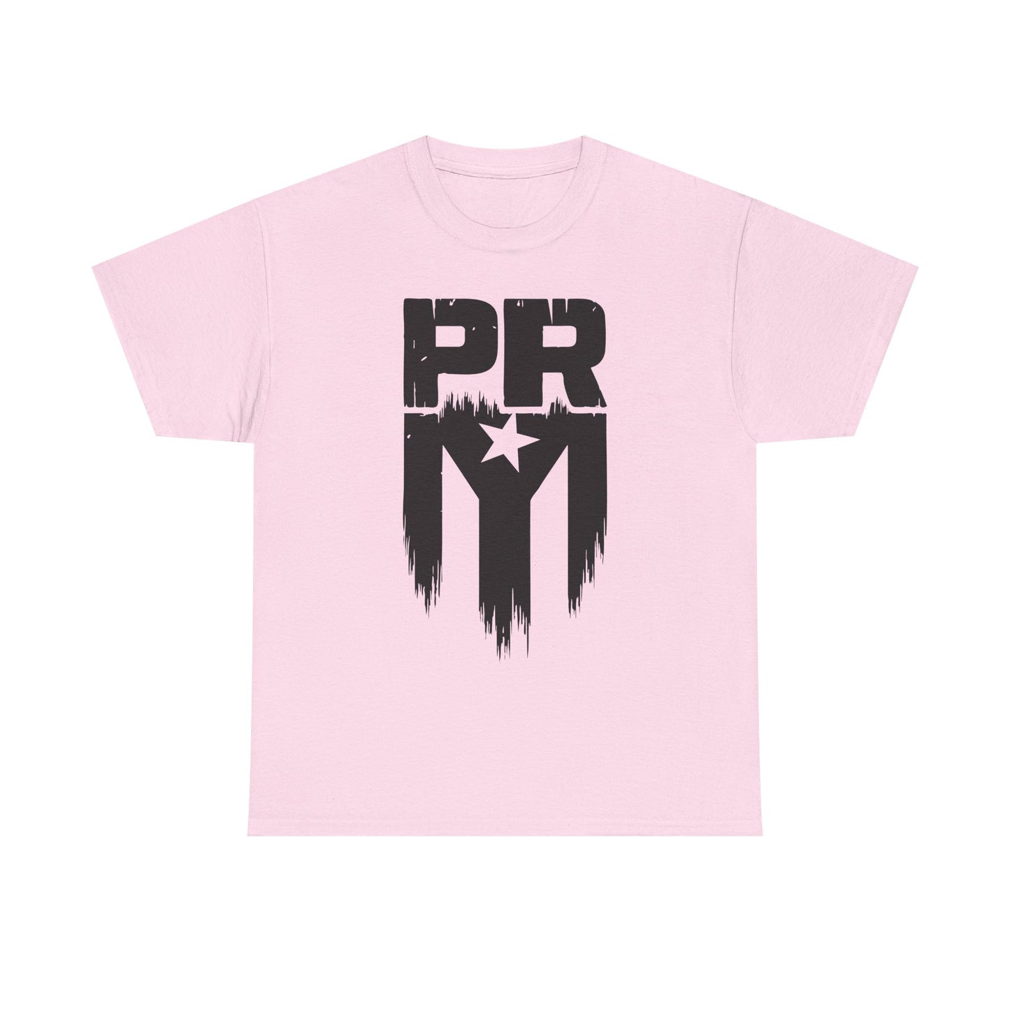 PR Mi Gente Puerto Rico Tee — Bold Black & White Boricua Pride