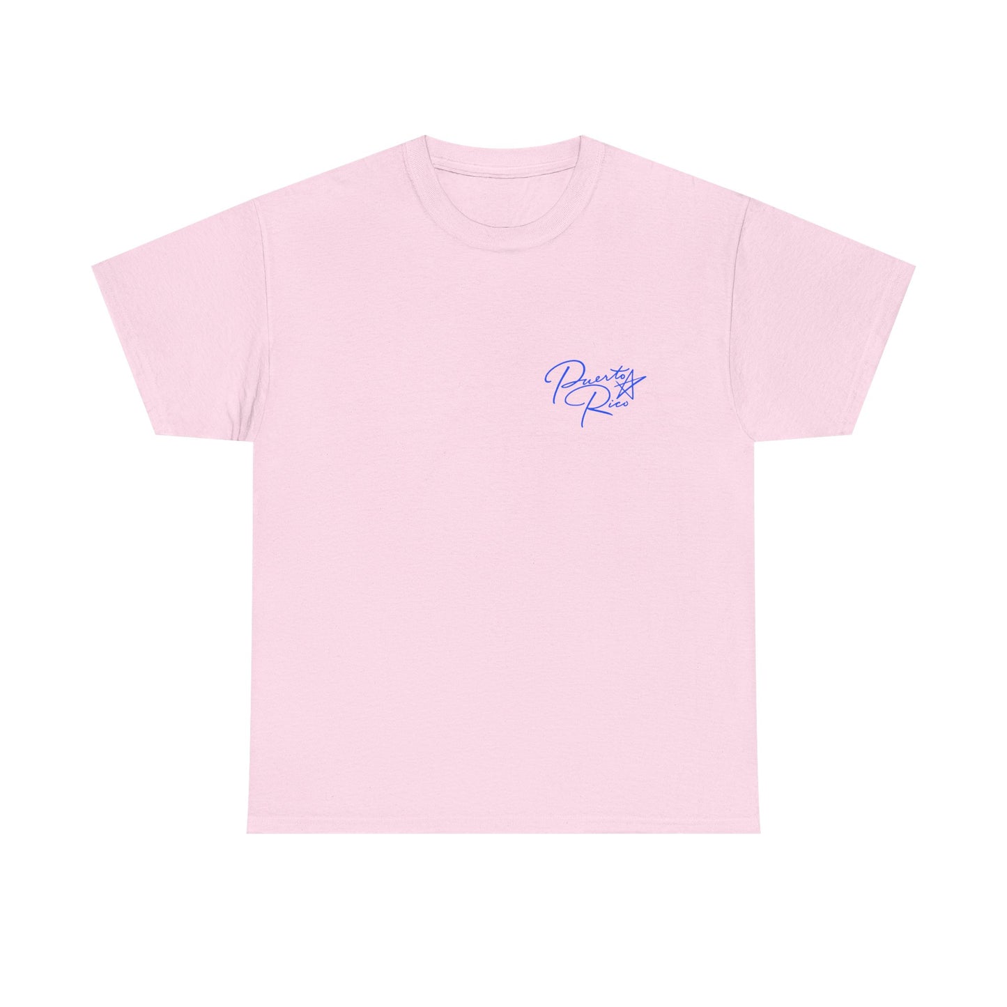 Puerto Rico Streets Tee — Handwritten Logo & Old San Juan Back Illustration