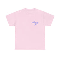 Puerto Rico Streets Tee — Handwritten Logo & Old San Juan Back Illustration
