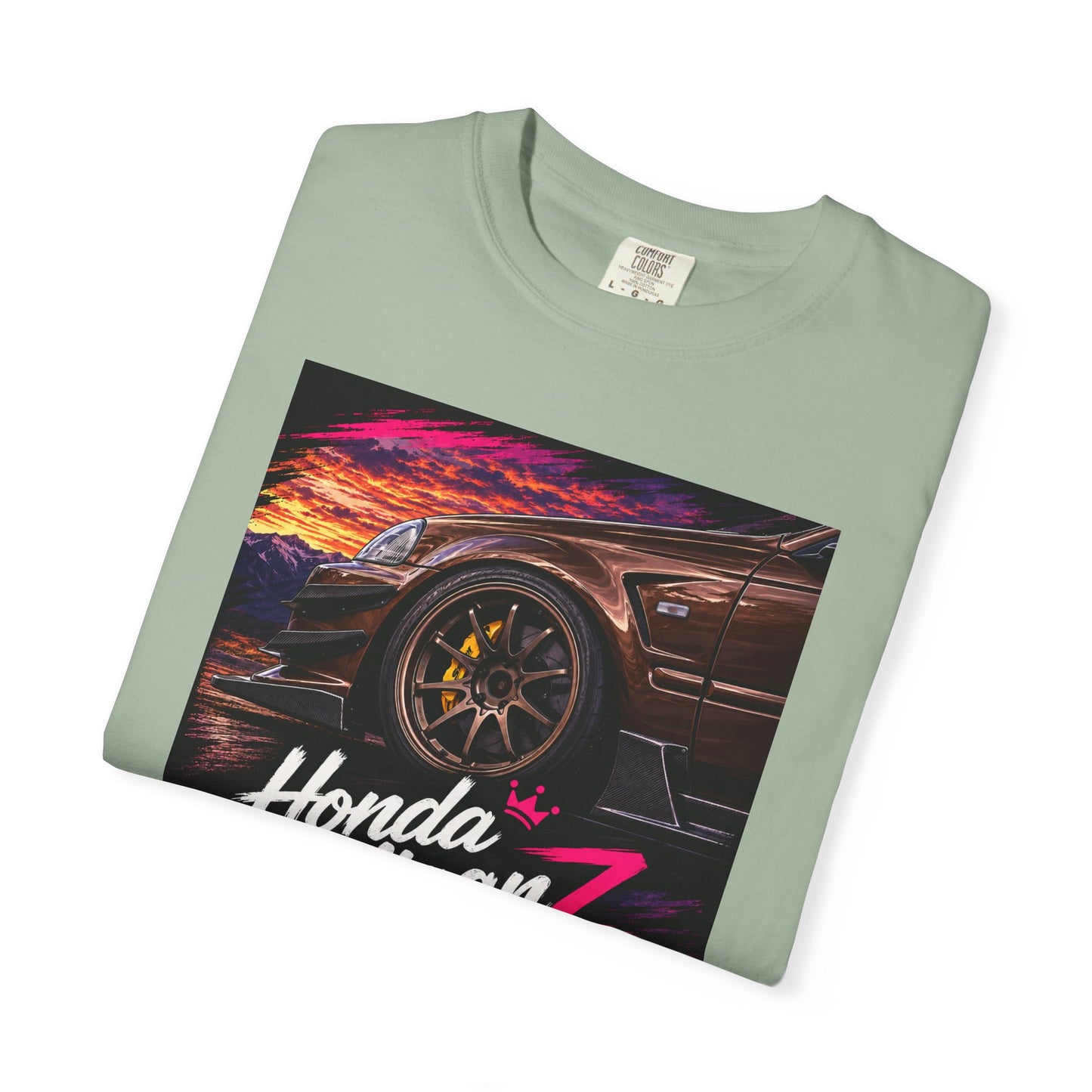 Honda HooliganZ T‑Shirt — Neon Coupe Graphic Tee