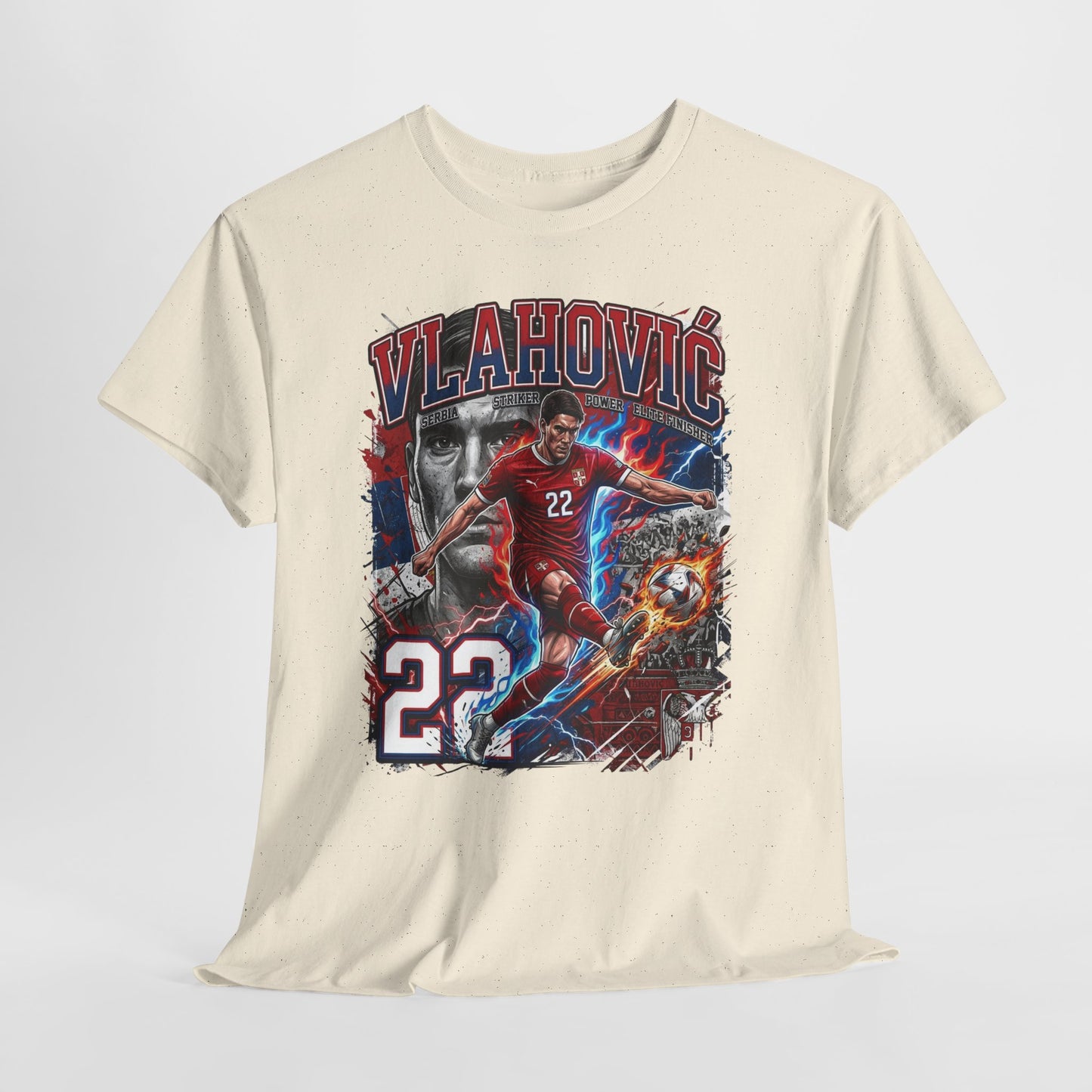Vlahović #22 – Serbia Elite Finisher T-Shirt