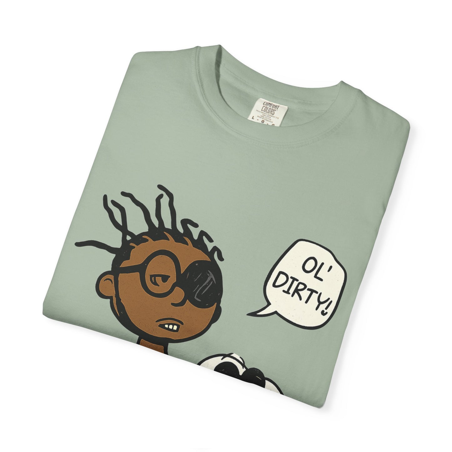 Ol' Dirty Beagle Mashup T-Shirt – Hip-Hop Inspired Cartoon Parody Streetwear Tee