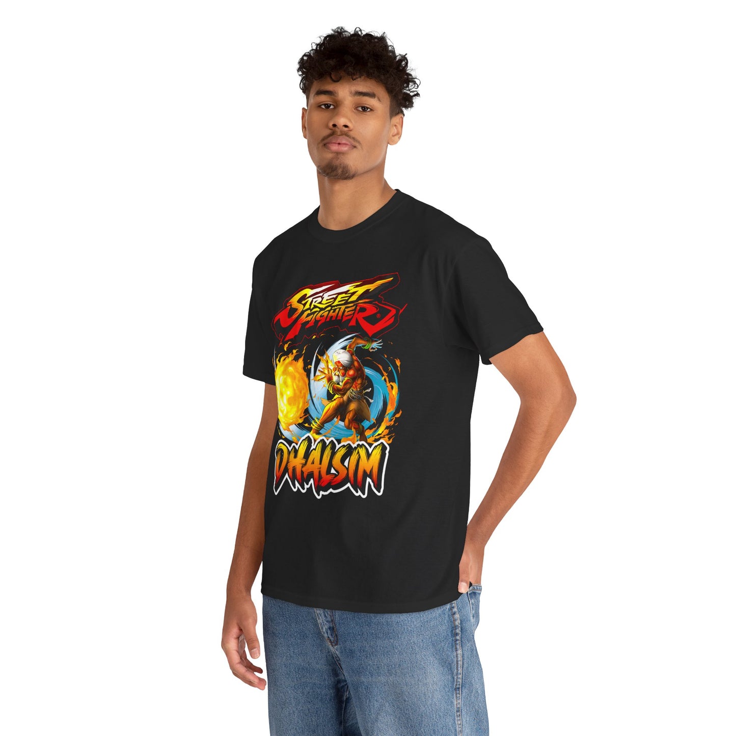 Street Fighter Dhalsim Fireball T-shirt