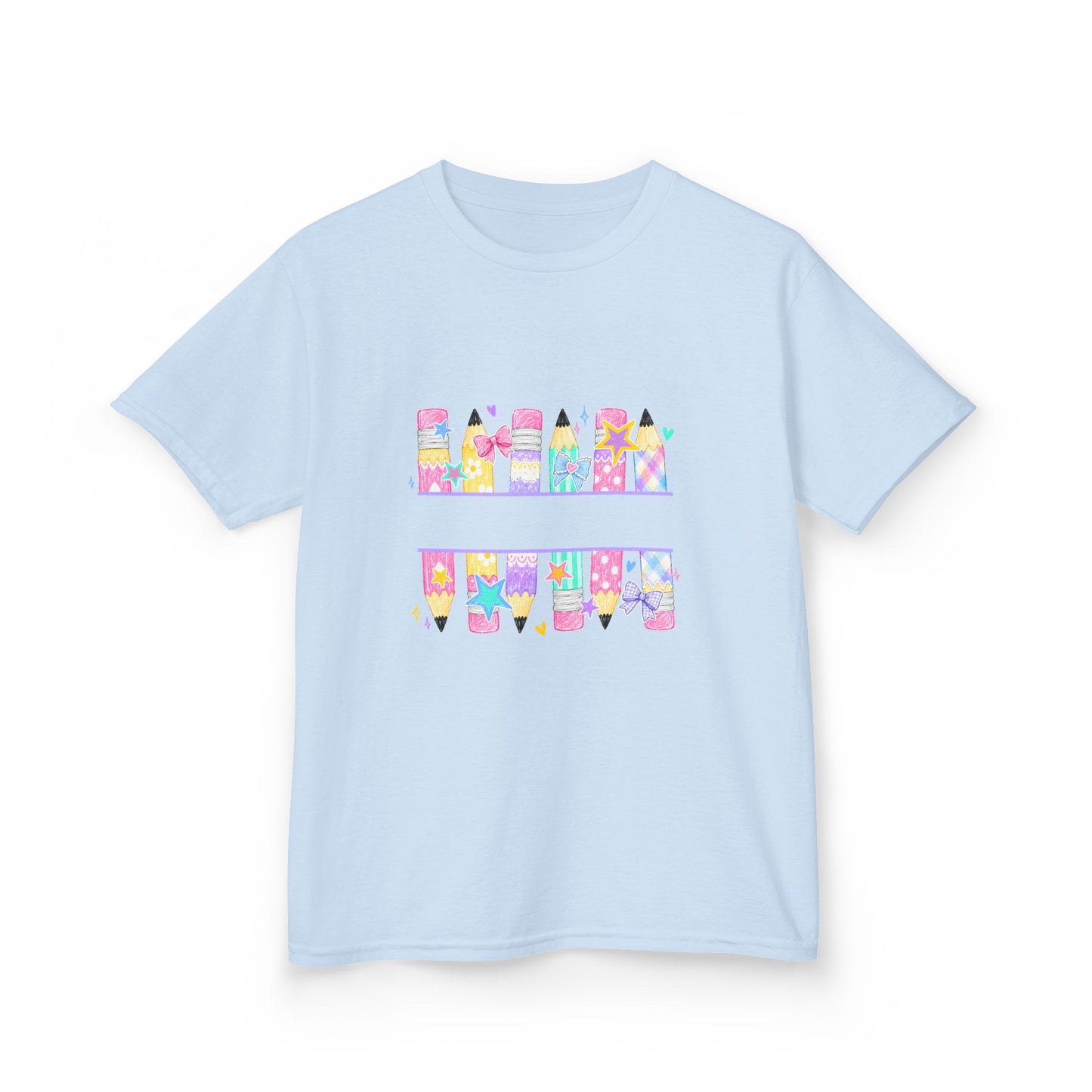 Colorful Pencil Magic Kids School T-Shirt – Cute Back to School Design