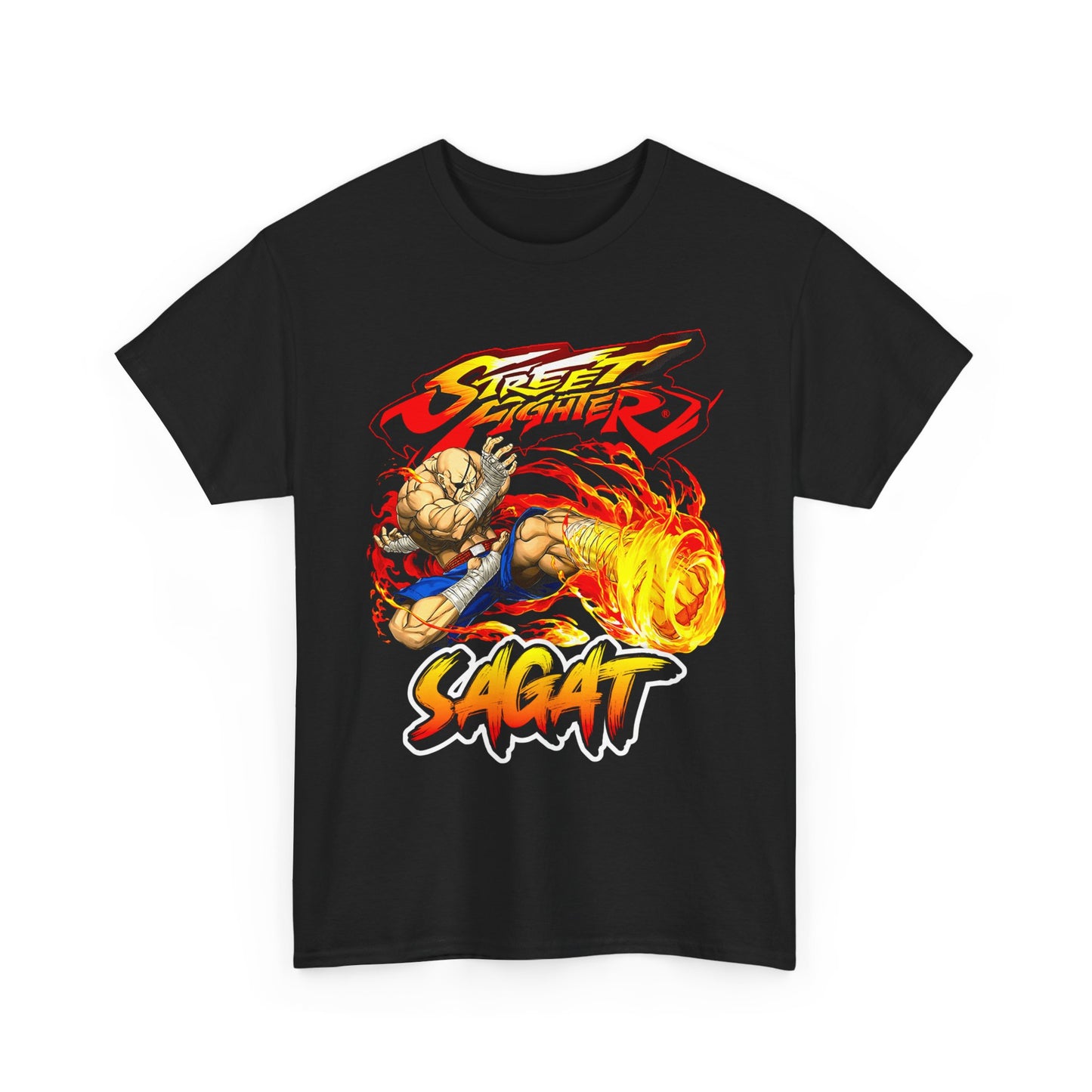 Street Fighter Sagat Tribute T-Shirt