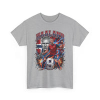 Haaland #9 – Nordic Thunder Striker T-Shirt