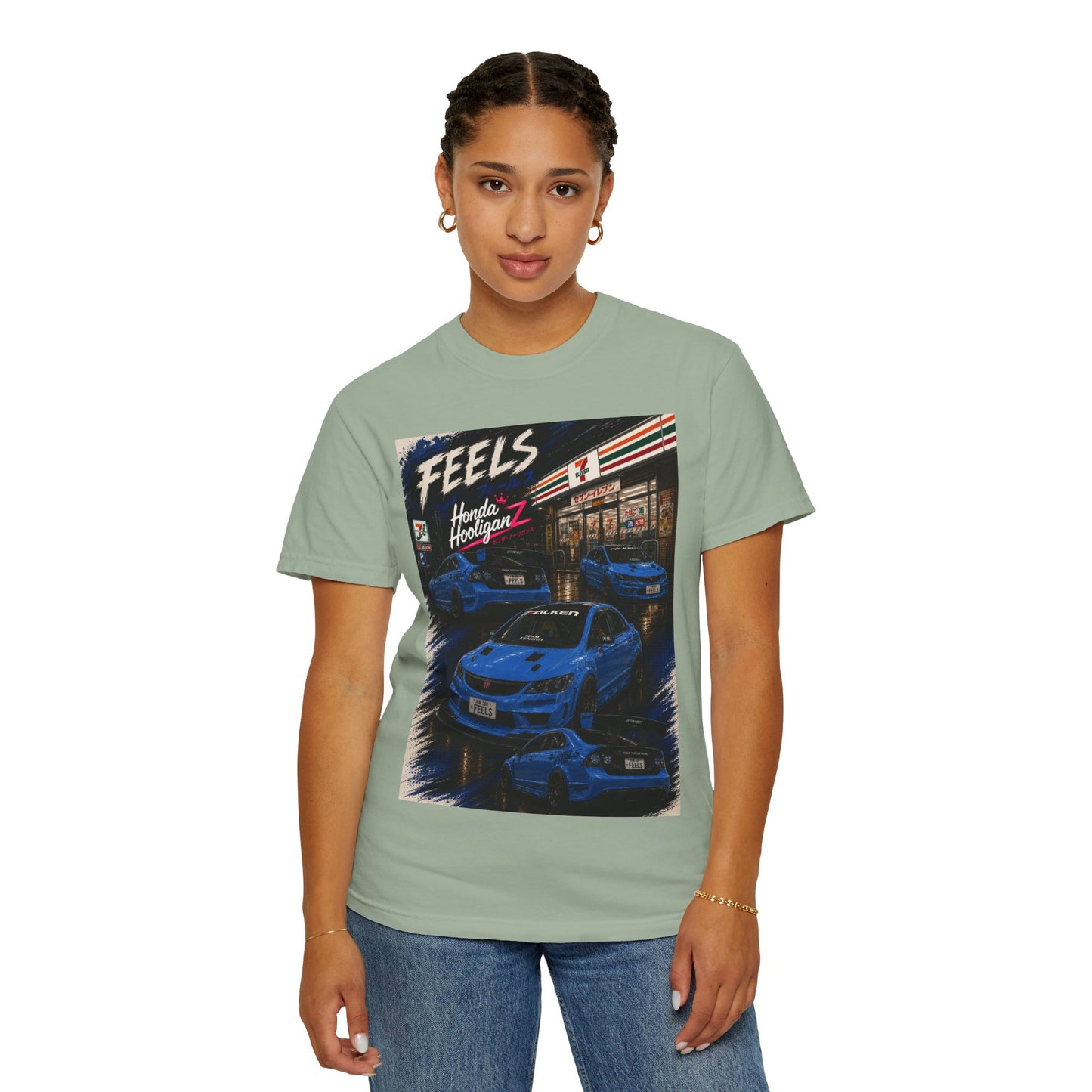 Feels Midnight Racing T-Shirt — Neon JDM Car Scene Shirt