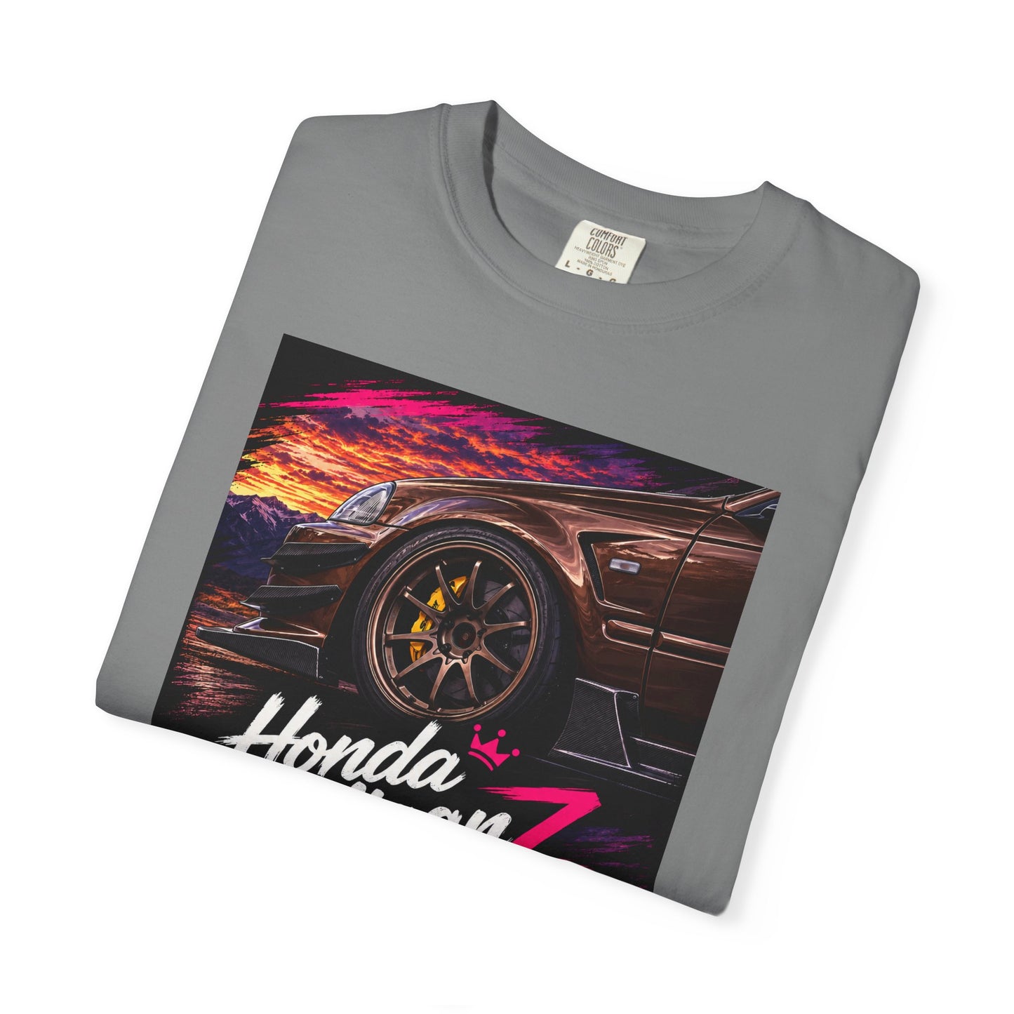 Honda HooliganZ T‑Shirt — Neon Coupe Graphic Tee