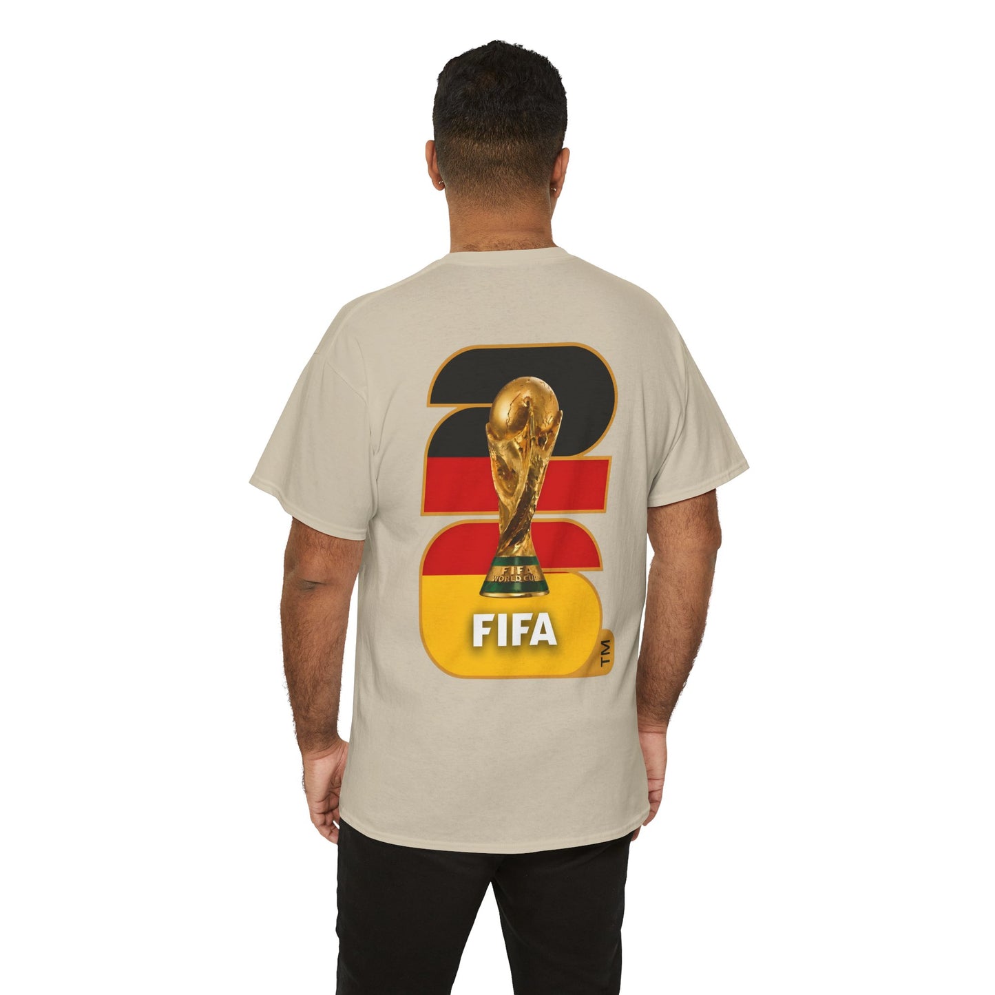 Germany 2026 FIFA World Cup Fan Edition – Front Crest & Championship Back Graphi T-Shirt