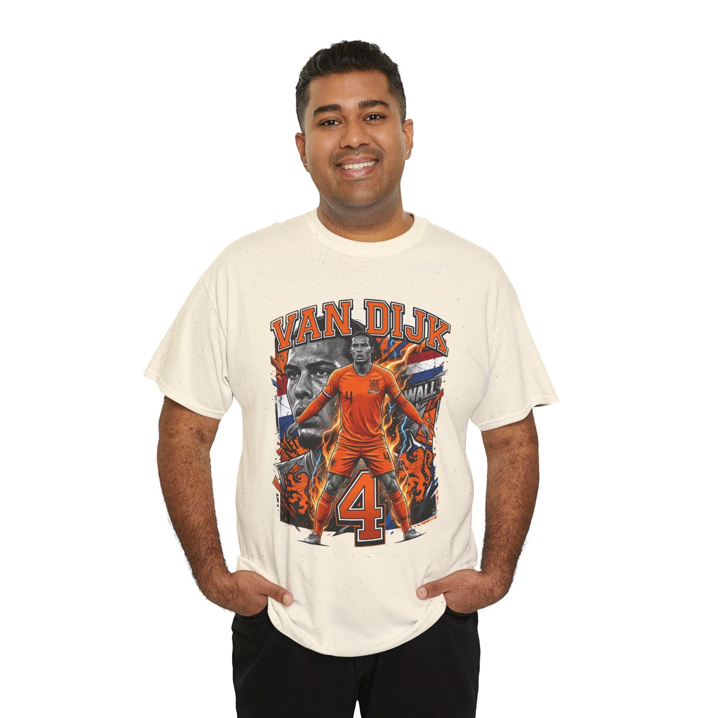 Van Dijk #4 – The Dutch Wall T‑Shirt