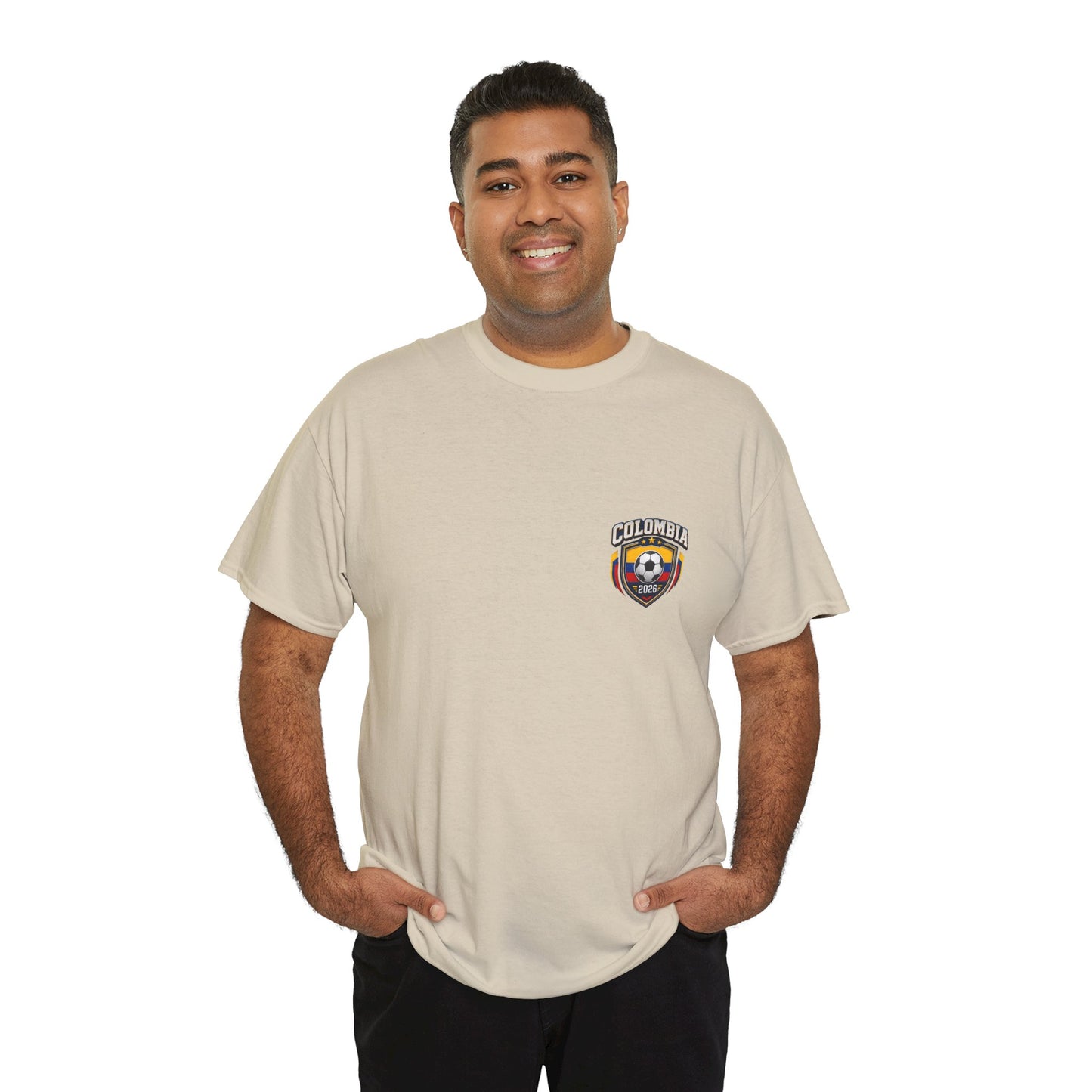 Colombia 2026 FIFA World Cup Fan Edition – Front & Back Premium Soccer T-Shirt