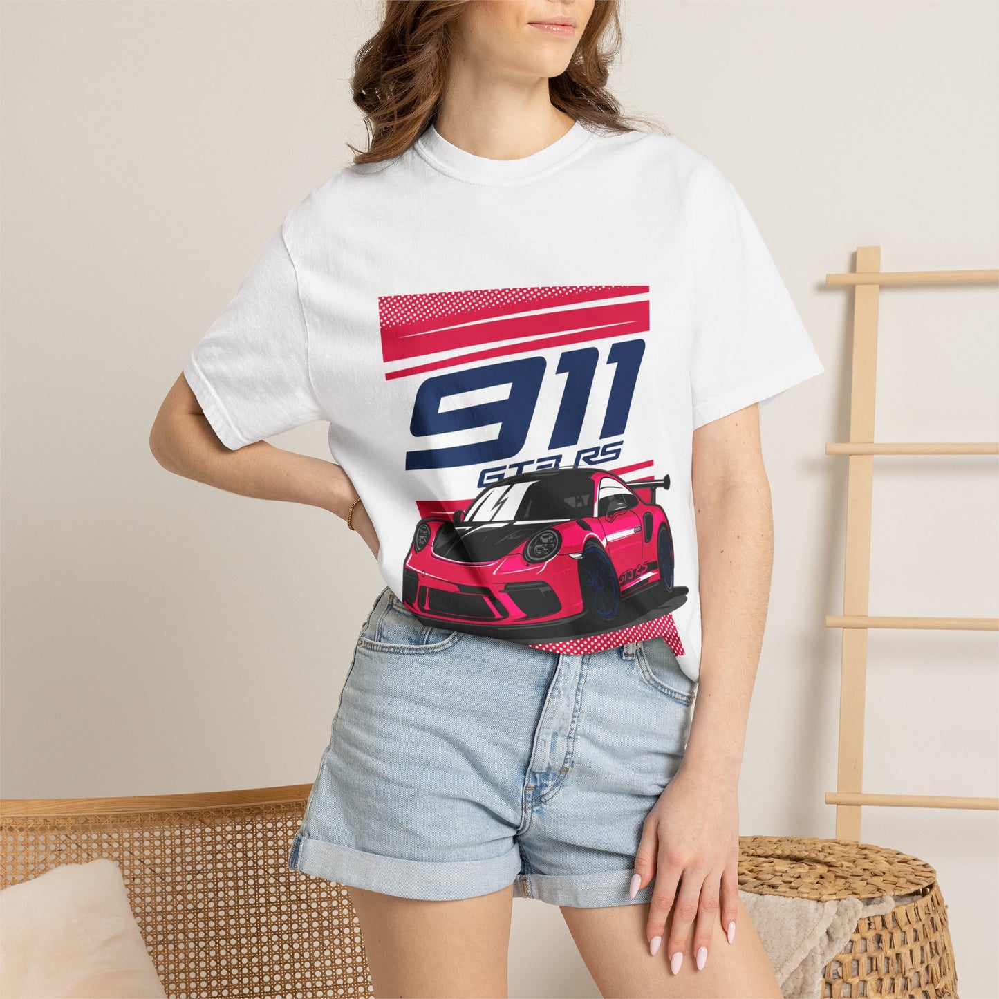 Porsche 911 RS Modern Graphic ArtT-shirt