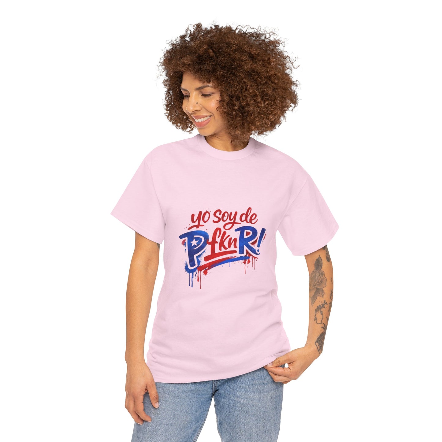 Yo Soy de P fkn R! Puerto Rico Graffiti Tee