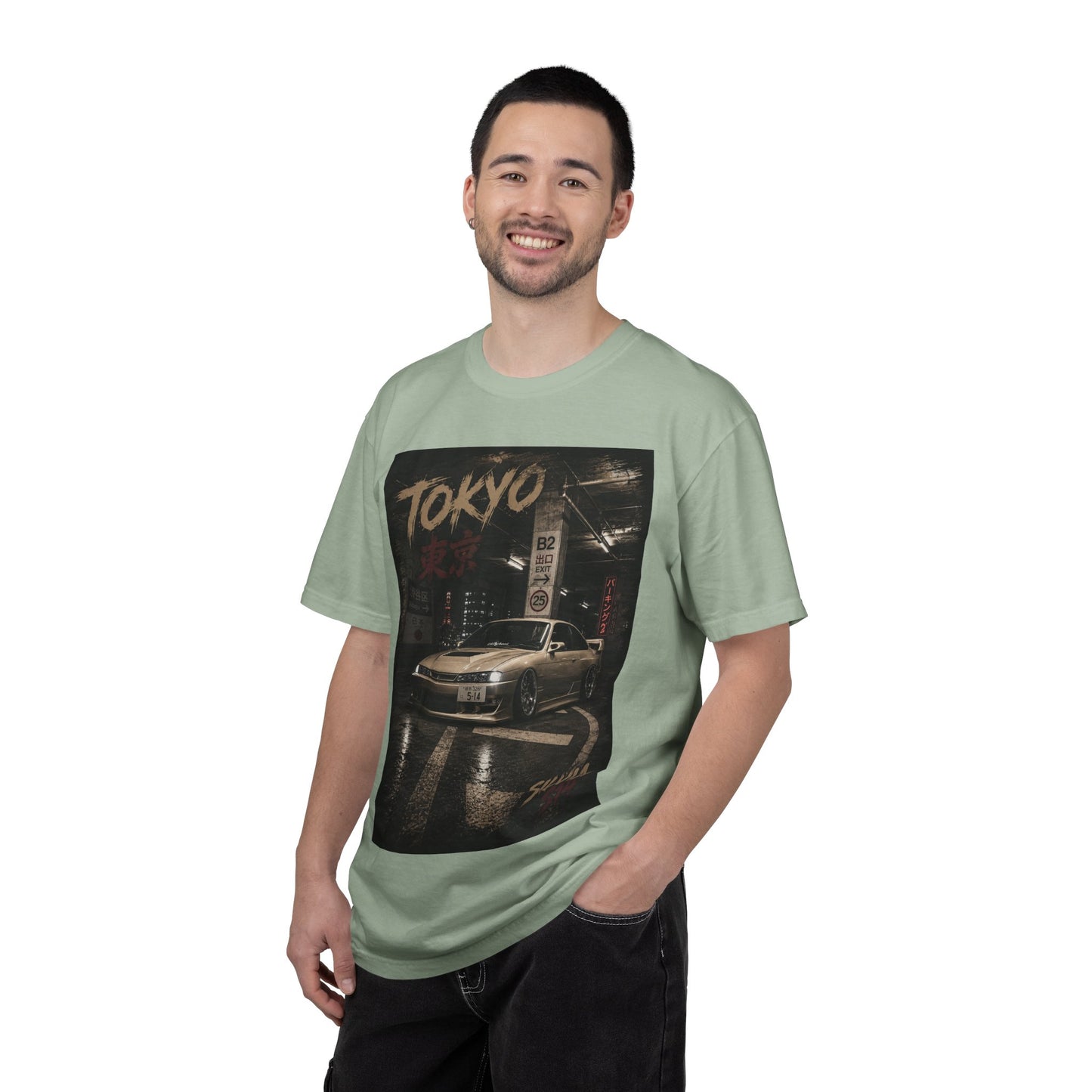 Tokyo Silvia T-Shirt — Night Street JDM Car Graphic Tee
