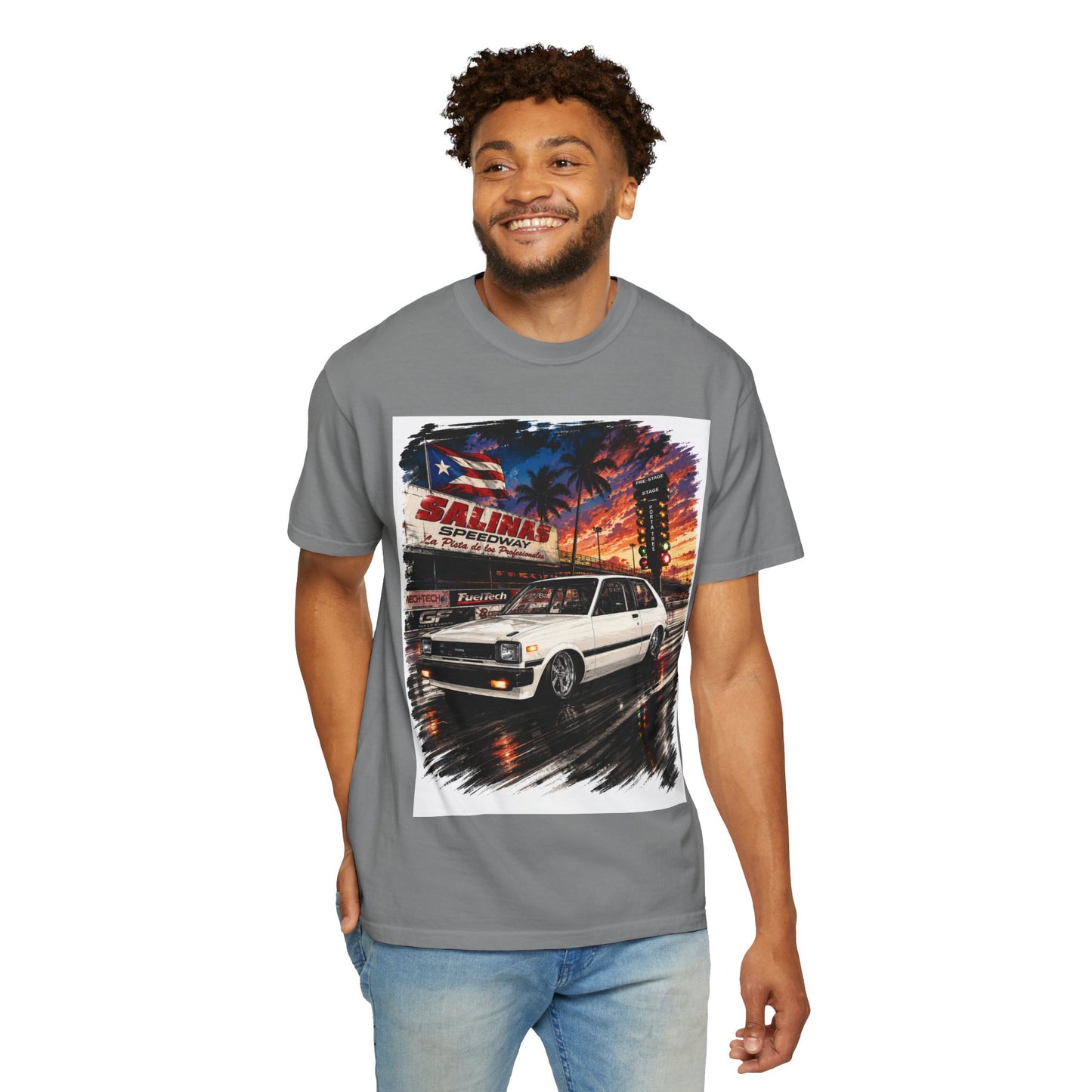 Vintage Starlet Drag T-Shirt — Puerto Rico Sunset Drag Graphic