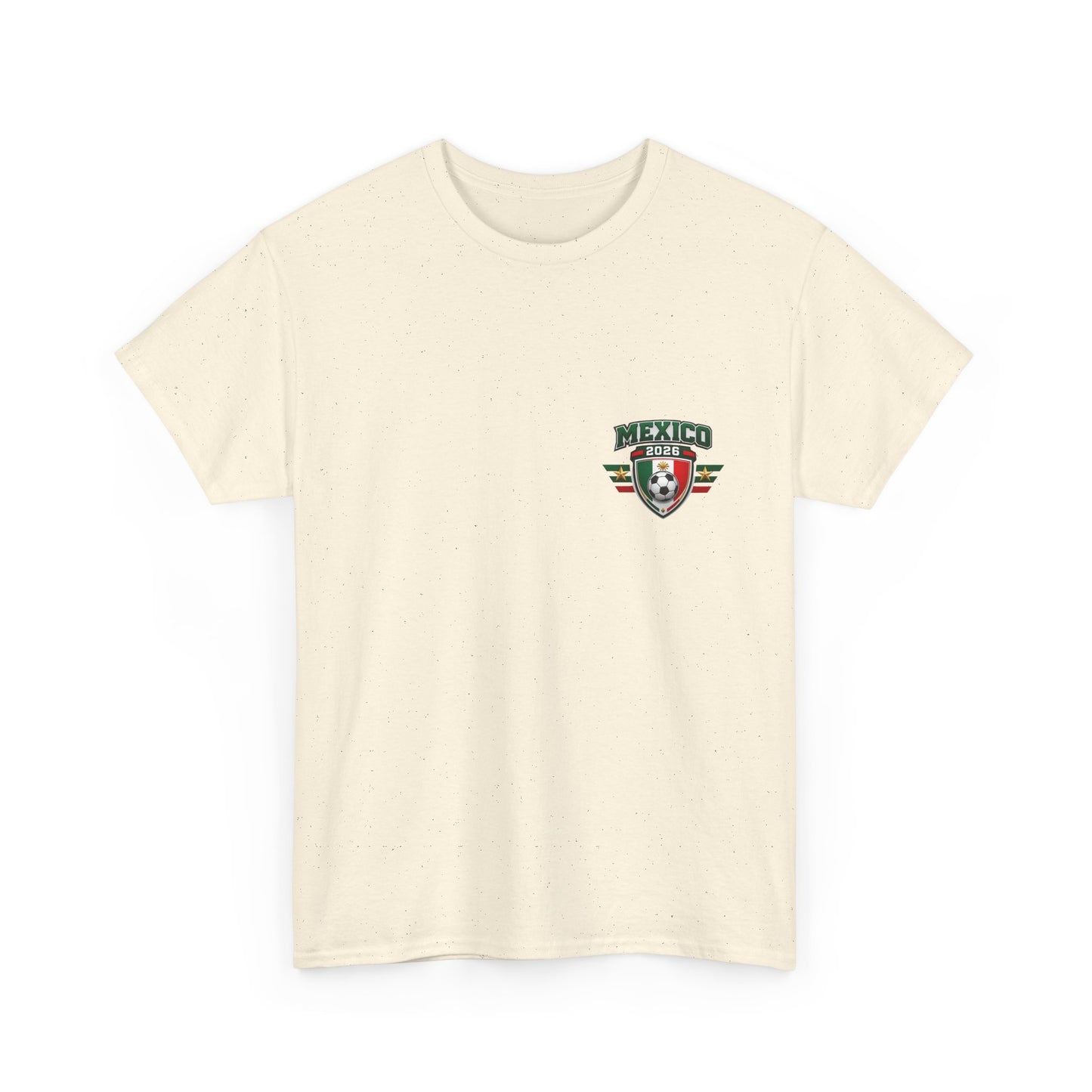 Mexico 2026 FIFA World Cup Fan Edition – Front Crest & Championship Back Graphic T-Shirt