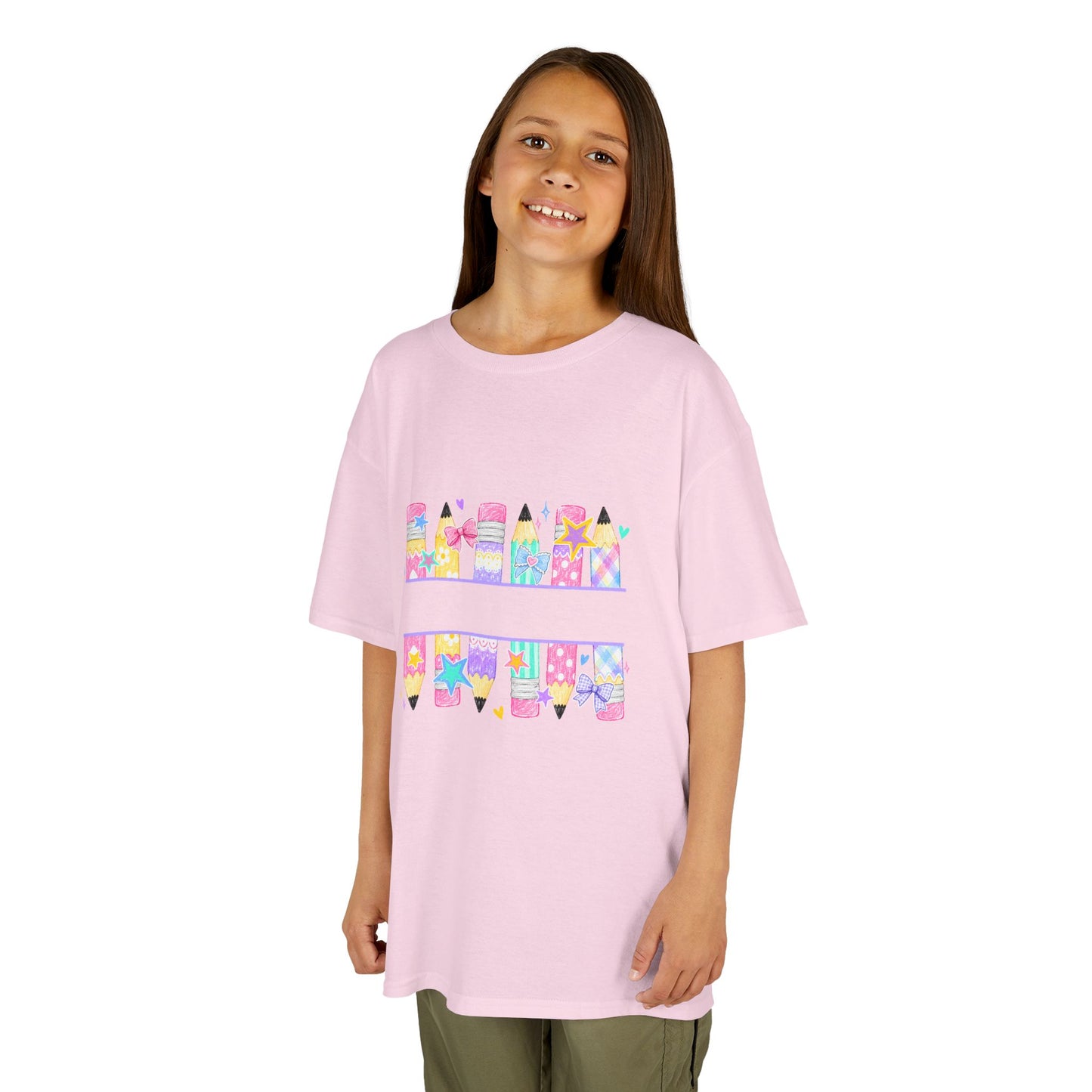 Colorful Pencil Magic Kids School T-Shirt – Cute Back to School Design