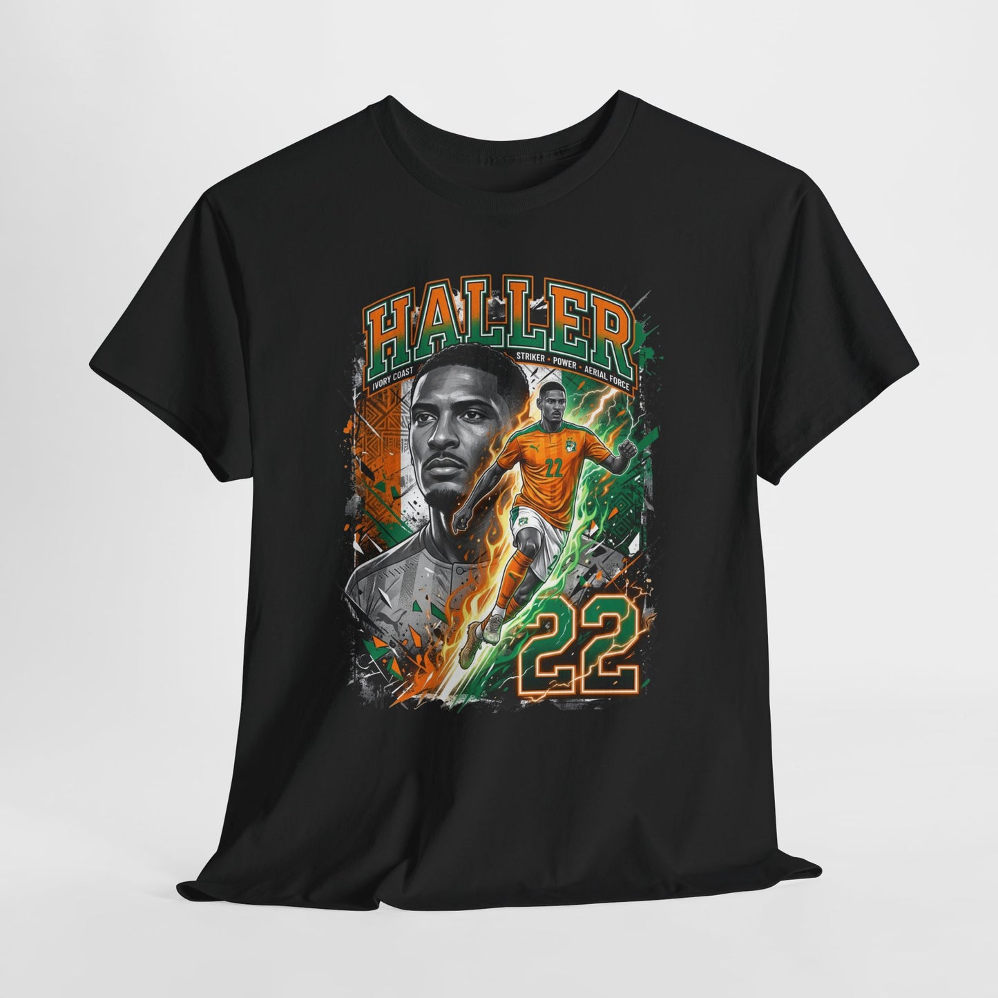 Haller #22 – Ivory Coast Power Striker T-Shirt