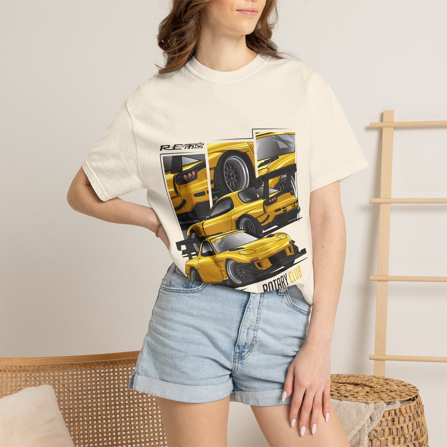 Rotary Club Sports Car IllustrationT-shirt