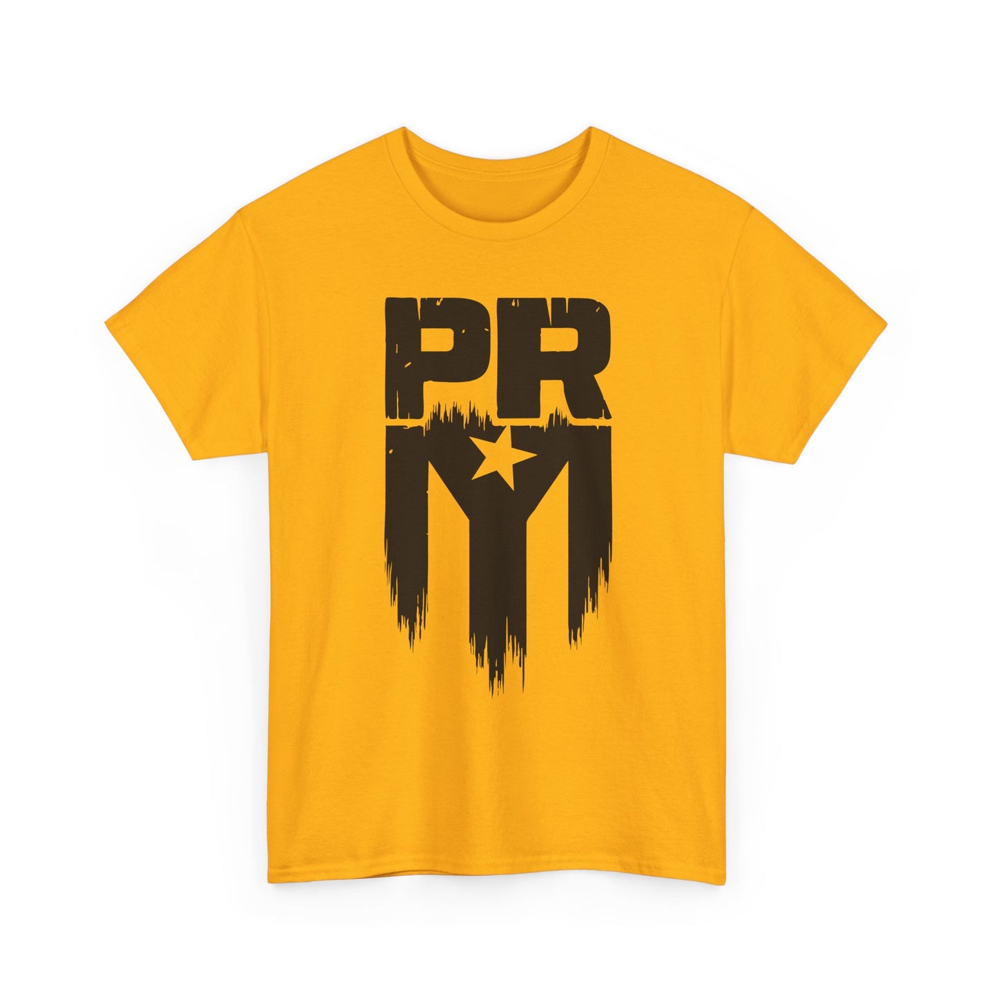 PR Mi Gente Puerto Rico Tee — Bold Black & White Boricua Pride
