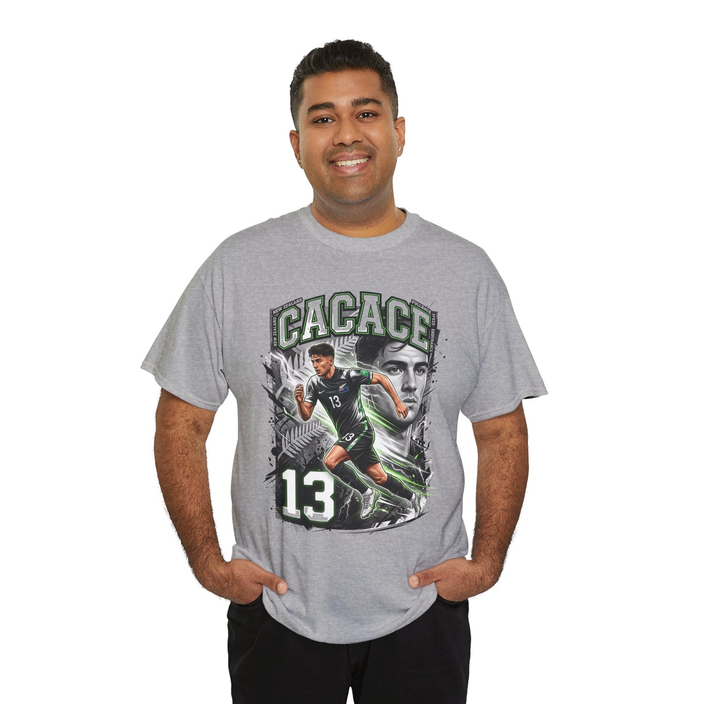 Cacace #13 – Kiwi Fullback Fury T-Shirt