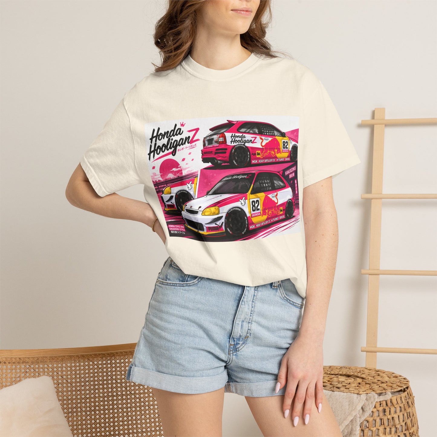 Honda HooliganZ: Pink Rush Kanjo Edition T-Shirt