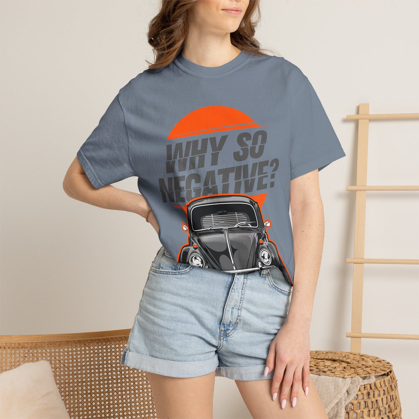 Classic Beetle Why So NegativeT-shirt