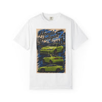 Honda HooliganZ T-Shirt — Vintage Green Sports Car Graphic Tee