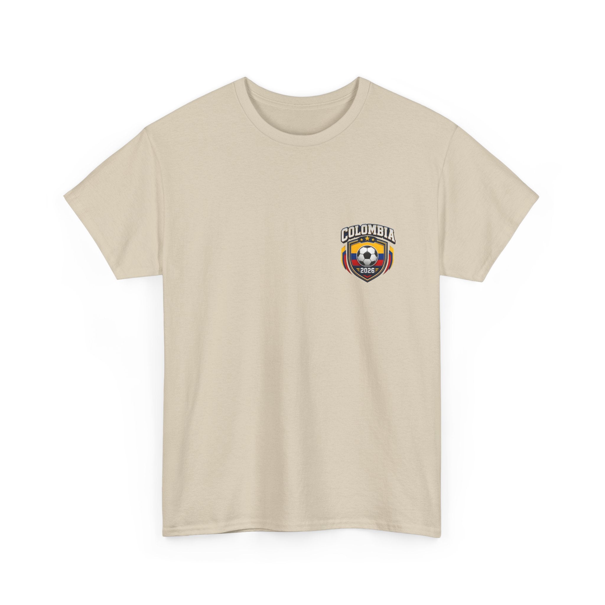 Colombia 2026 FIFA World Cup Fan Edition – Front & Back Premium Soccer T-Shirt