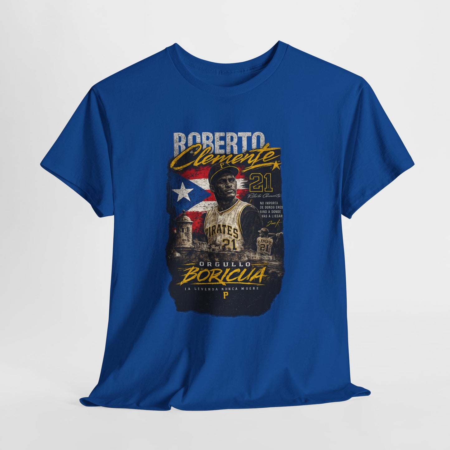 Roberto Clemente Puerto Rico Tribute T-Shirt
