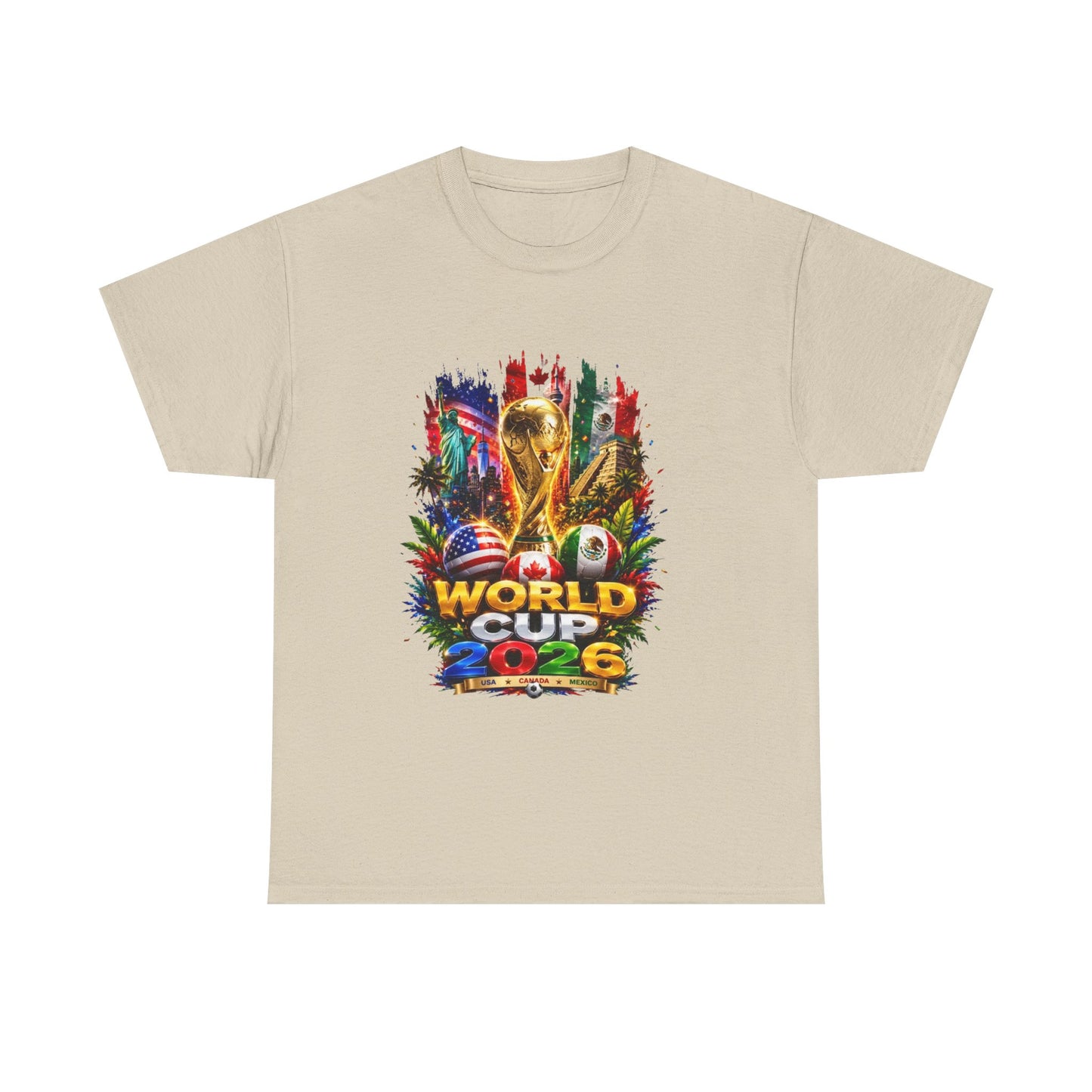 World Cup 2026: Three Nations, One Championship T-Shirt