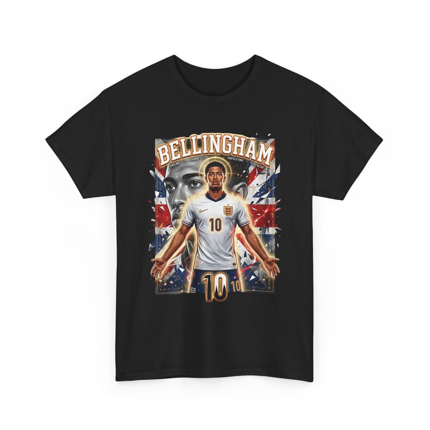 Bellingham #10 – England’s Golden Star T-Shirt
