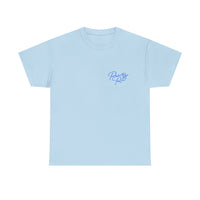 Puerto Rico Streets Tee — Handwritten Logo & Old San Juan Back Illustration