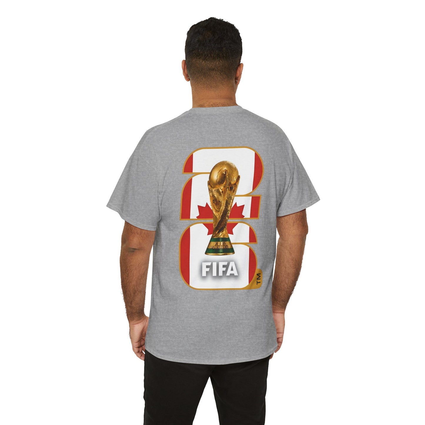 Canada 2026 FIFA World Cup Fan Edition – Front Crest & Championship Back Graphic T-Shirt