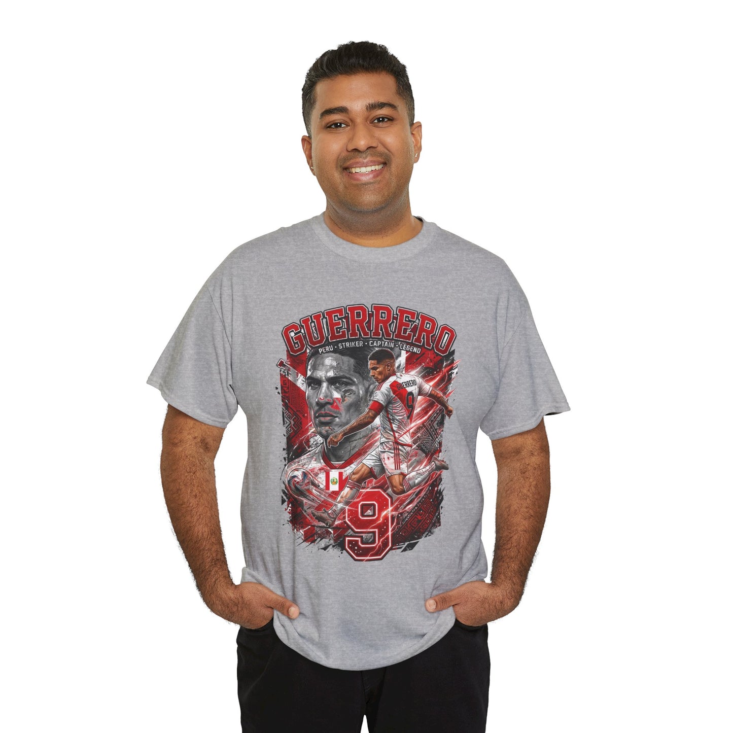 Guerrero #9 – Peruvian Captain & Legend T-Shirt