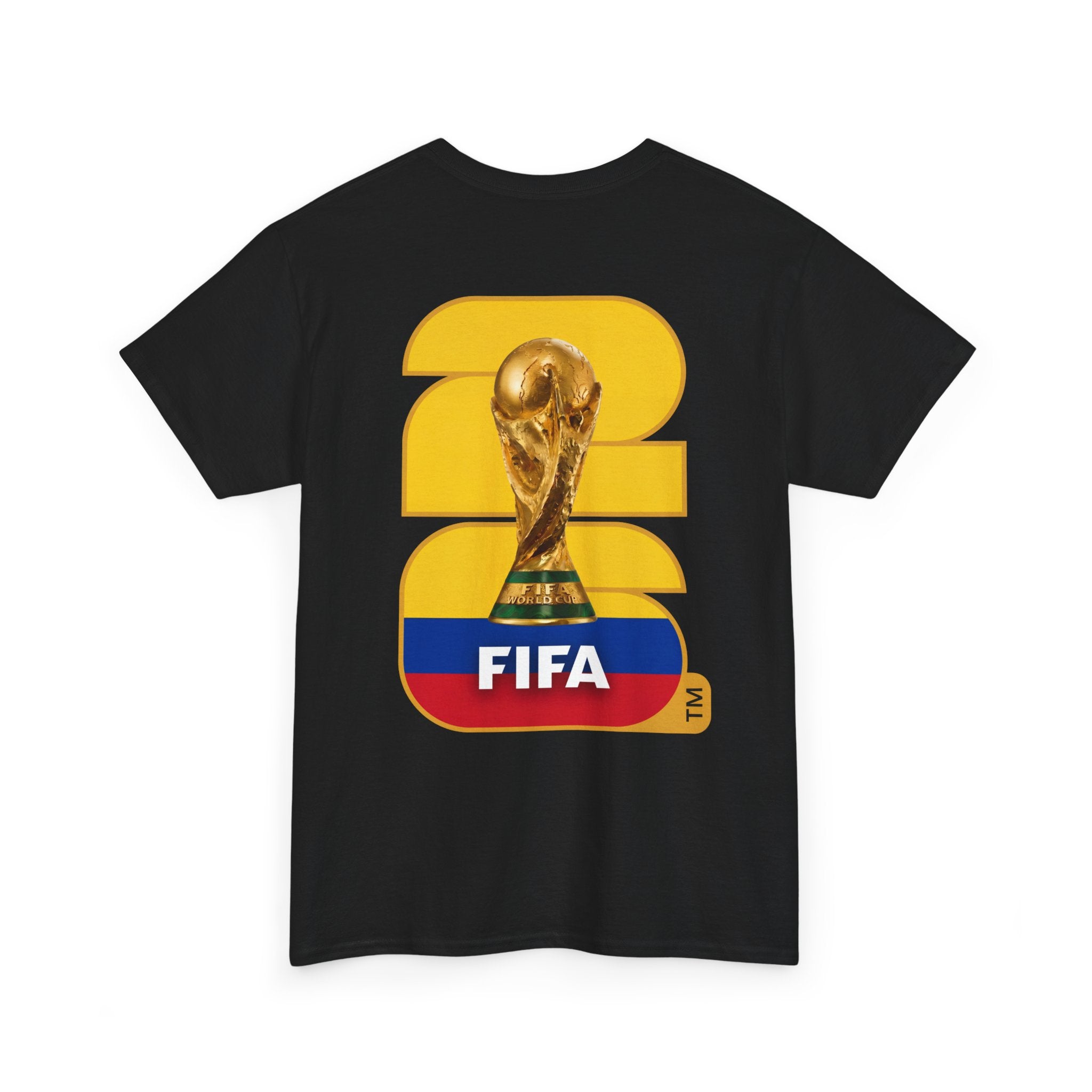 Colombia 2026 FIFA World Cup Fan Edition – Front & Back Premium Soccer T-Shirt