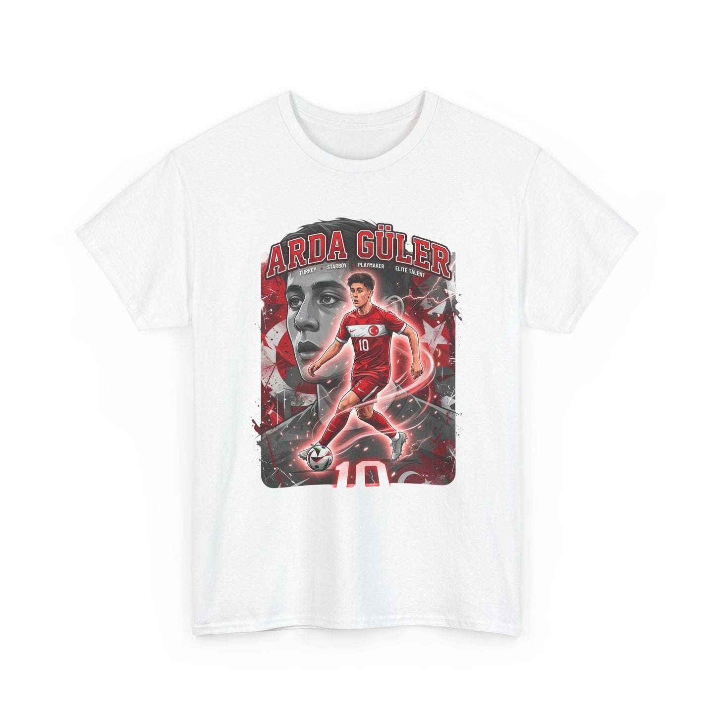 Arda Güler #10 – Turkey’s Rising Star Playmaker T-Shirt