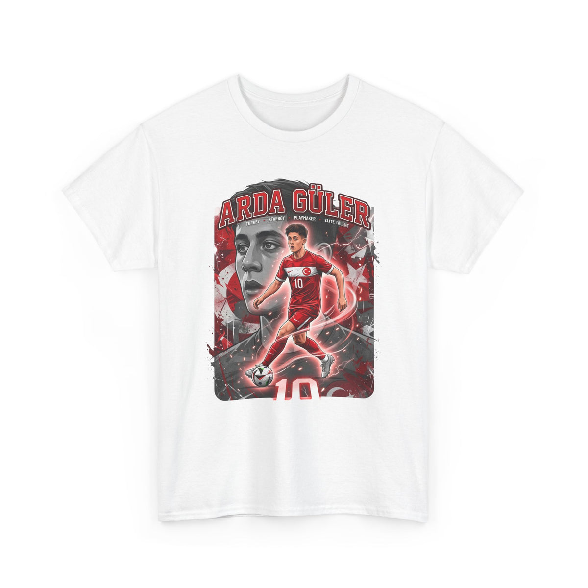 Arda Güler #10 – Turkey’s Rising Star Playmaker T-Shirt
