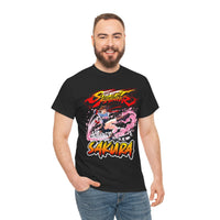 Sakura Street Fighter Kick T-shirt