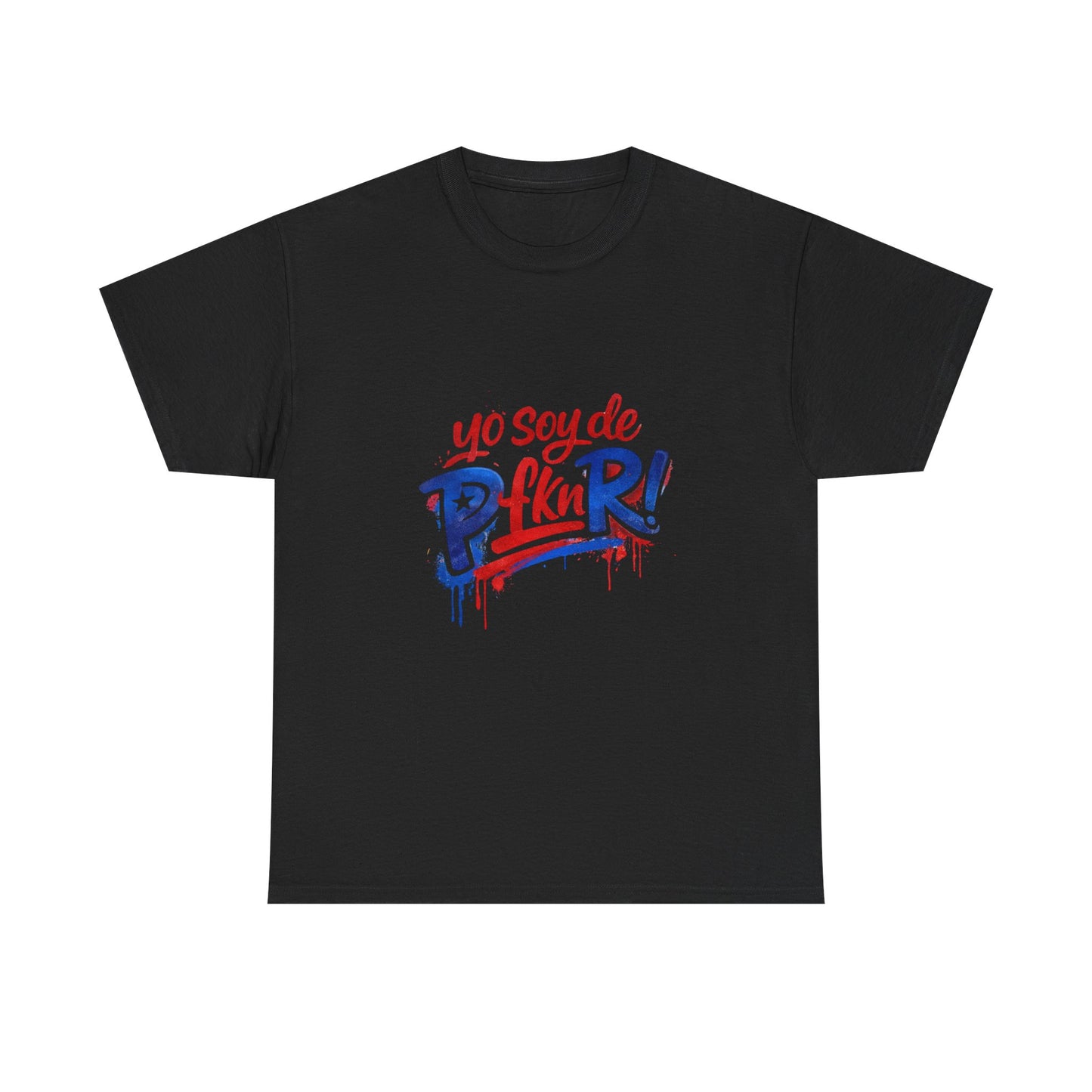 Yo Soy de P fkn R! Puerto Rico Graffiti Tee