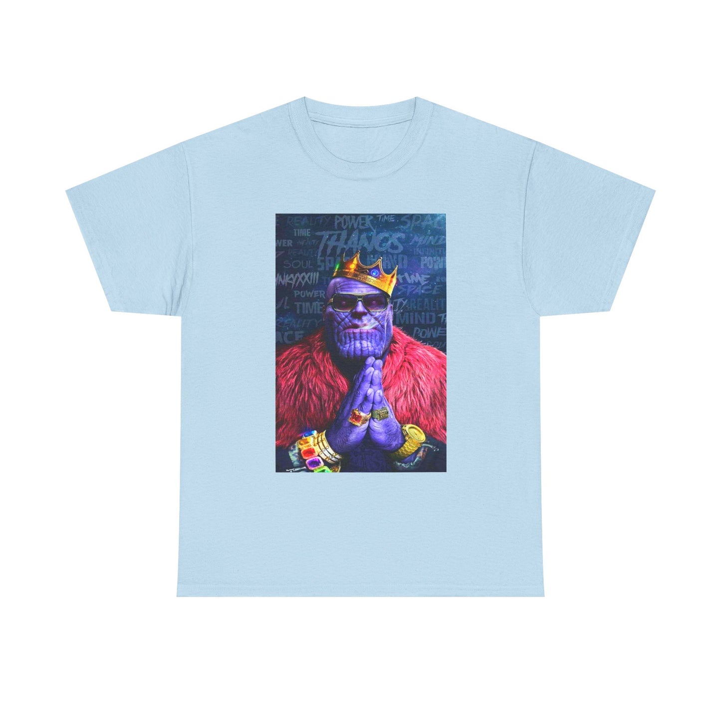 Thanos King Portrait T-Shirt — Urban Pop Art Graphic Tee