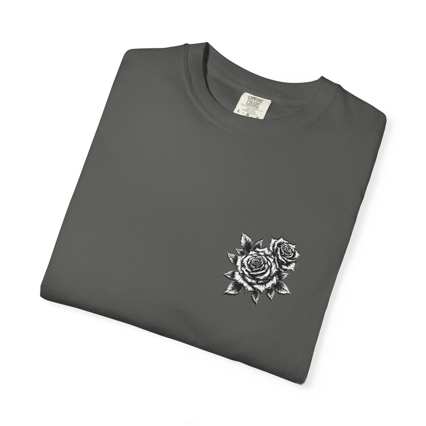 T-Shirt - Vintage Virgin Mary & Roses Graphic Tee